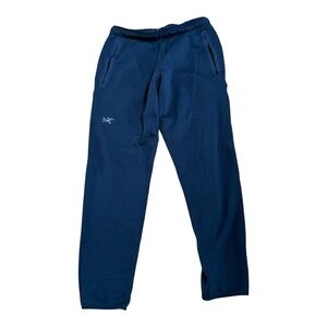 Arc'teryx Men’s Navy Blue Performance Joggers Gorpcore Black Sapphire Size Small